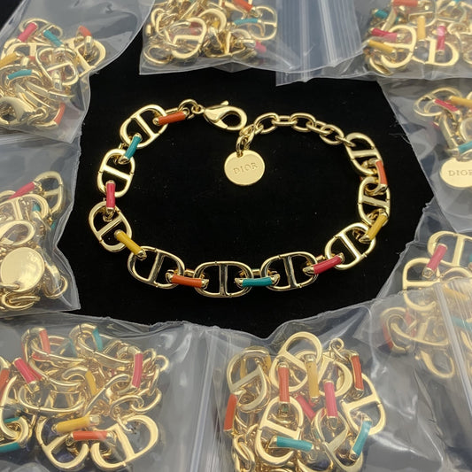 Doubled cd braclet